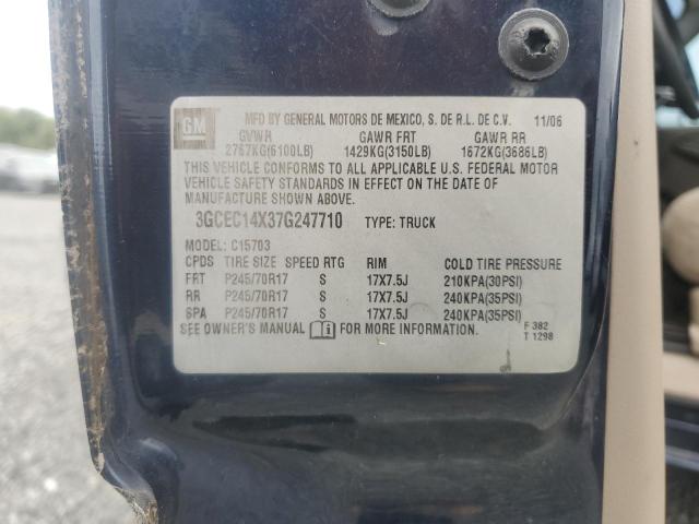 3GCEC14X37G247710 - 2007 CHEVROLET SILVERADO C1500 CLASSIC Mavi foto 13