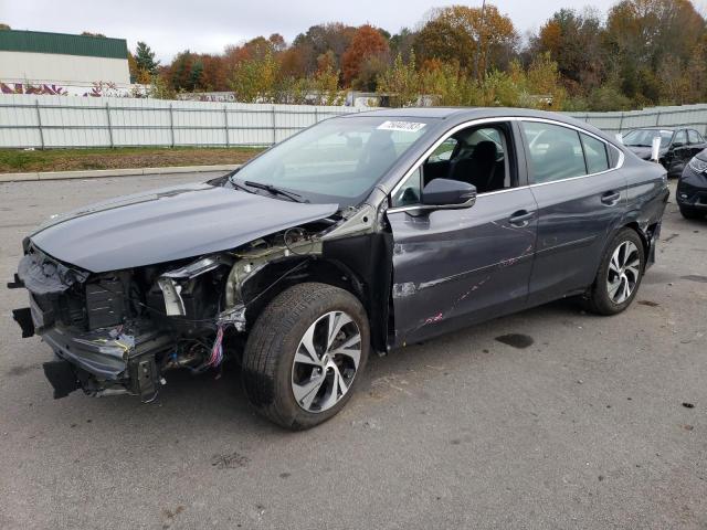 4S3BWAC67N3012066 - 2022 SUBARU LEGACY PREMIUM GRAY photo 1