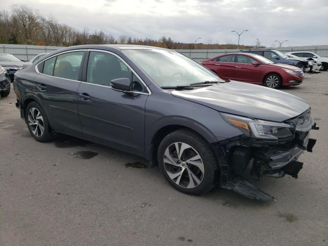 4S3BWAC67N3012066 - 2022 SUBARU LEGACY PREMIUM GRAY photo 4