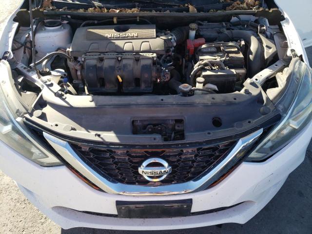 3N1AB7AP1HY383745 - 2017 NISSAN SENTRA S WHITE photo 11