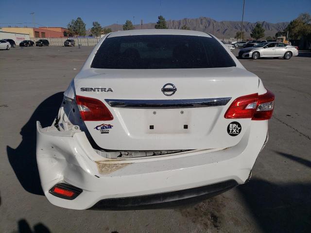 3N1AB7AP1HY383745 - 2017 NISSAN SENTRA S WHITE photo 6