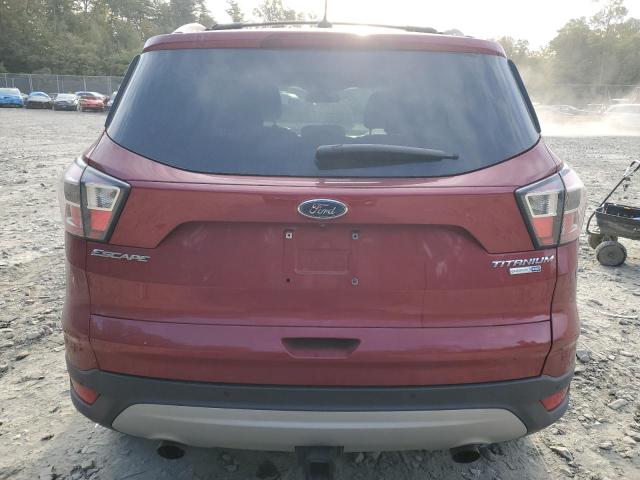 1FMCU9J94HUB22668 - 2017 FORD ESCAPE TITANIUM RED photo 6