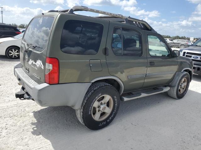 5N1ED28T34C622189 - 2004 NISSAN XTERRA XE GREEN photo 3