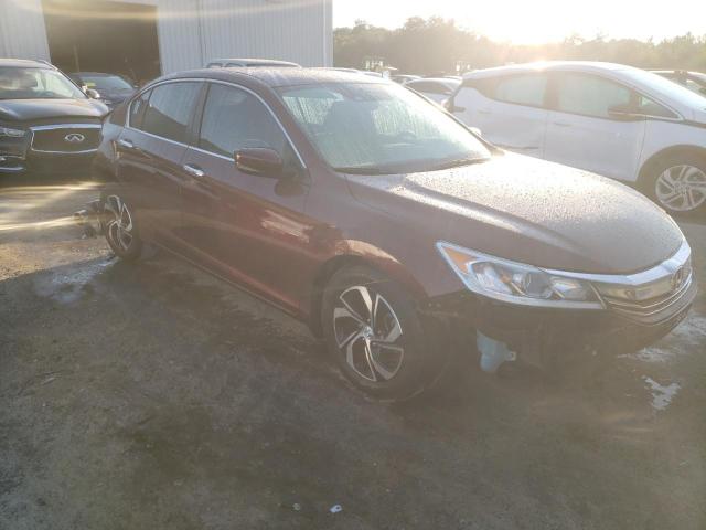 1HGCR2F41GA174173 - 2016 HONDA ACCORD LX BURGUNDY photo 4