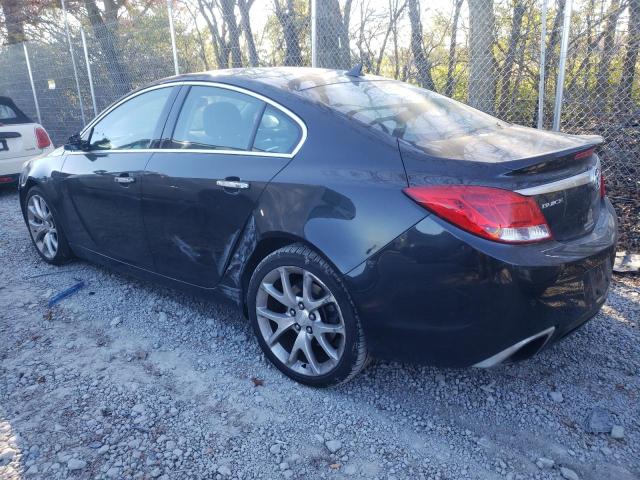 2G4GV5GV1D9200052 - 2013 BUICK REGAL GS BLACK photo 2