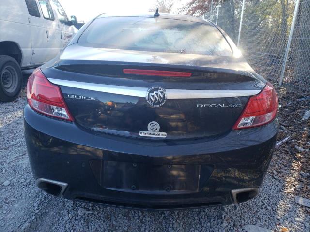 2G4GV5GV1D9200052 - 2013 BUICK REGAL GS BLACK photo 6