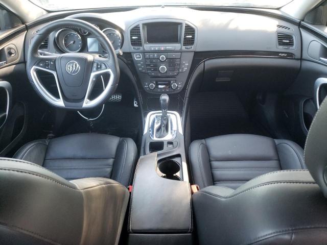 2G4GV5GV1D9200052 - 2013 BUICK REGAL GS BLACK photo 8