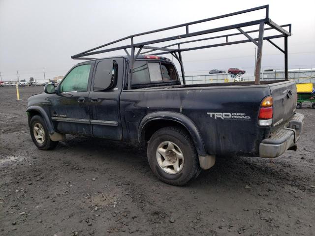 5TBBT44123S372685 - 2003 TOYOTA TUNDRA ACCESS CAB SR5 BLACK photo 2