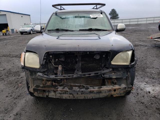 5TBBT44123S372685 - 2003 TOYOTA TUNDRA ACCESS CAB SR5 BLACK photo 5