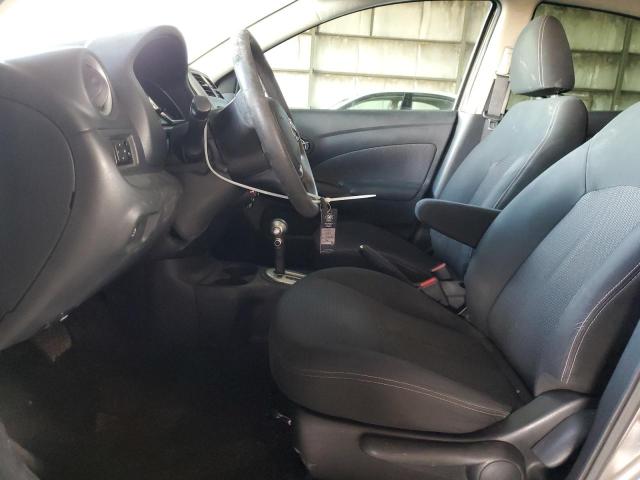 3N1CN7AP4EL821439 - 2014 NISSAN VERSA S GRAY photo 7