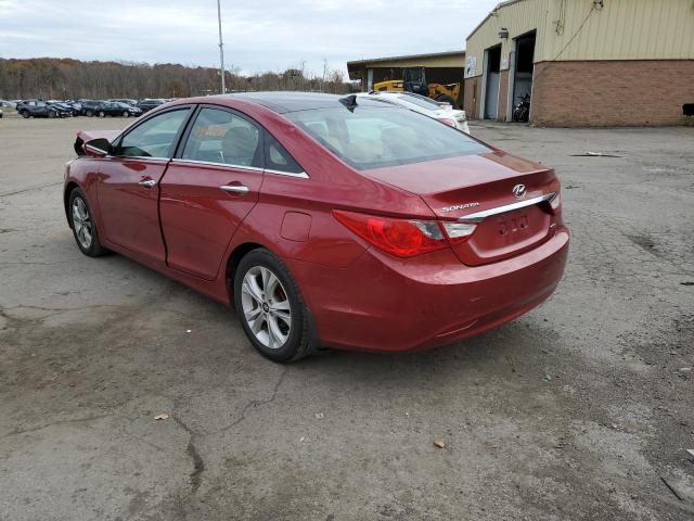 5NPEC4AC9CH404824 - 2012 HYUNDAI SONATA SE MAROON photo 2