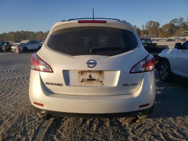 JN8AZ1MW1CW232840 - 2012 NISSAN MURANO S WHITE photo 6