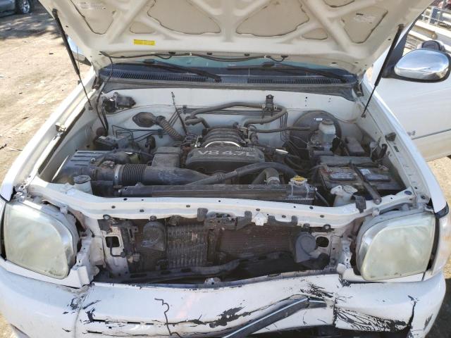 5TBDT44136S522333 - 2006 TOYOTA TUNDRA DOUBLE CAB SR5 WHITE photo 11