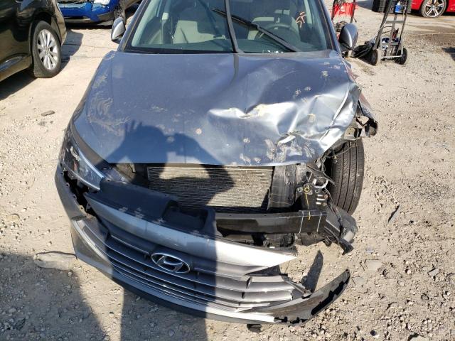 KMHD74LF7KU777531 - 2019 HYUNDAI ELANTRA SE CHARCOAL photo 11