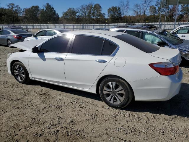 1HGCR2F37DA107080 - 2013 HONDA ACCORD LX WHITE photo 2