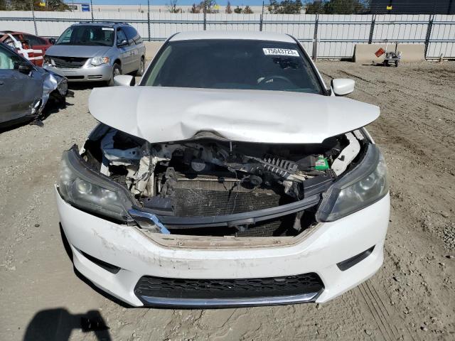 1HGCR2F37DA107080 - 2013 HONDA ACCORD LX WHITE photo 5