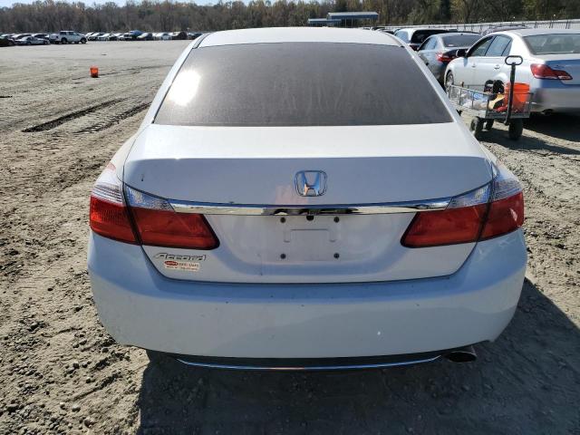 1HGCR2F37DA107080 - 2013 HONDA ACCORD LX WHITE photo 6