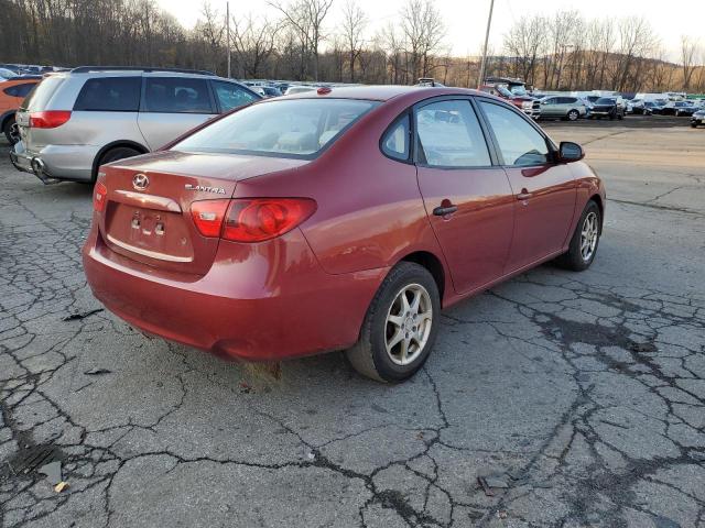 KMHDU46D68U293572 - 2008 HYUNDAI ELANTRA GLS MAROON photo 3