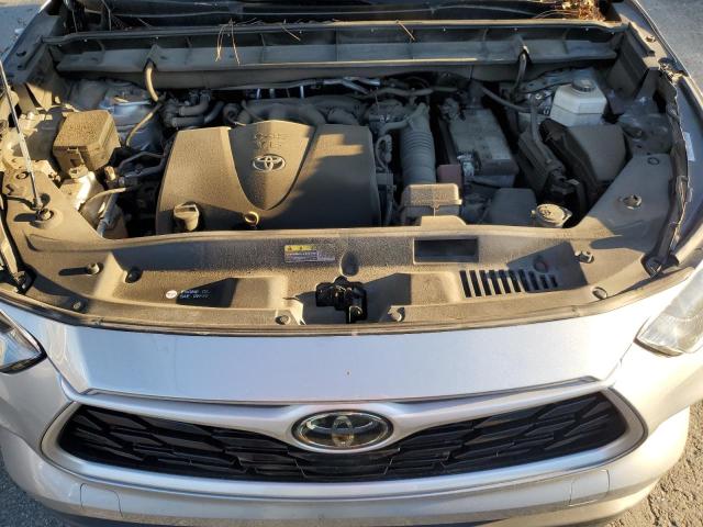 5TDGZRAH1LS509626 - 2020 TOYOTA HIGHLANDER XLE Gümüş foto 12