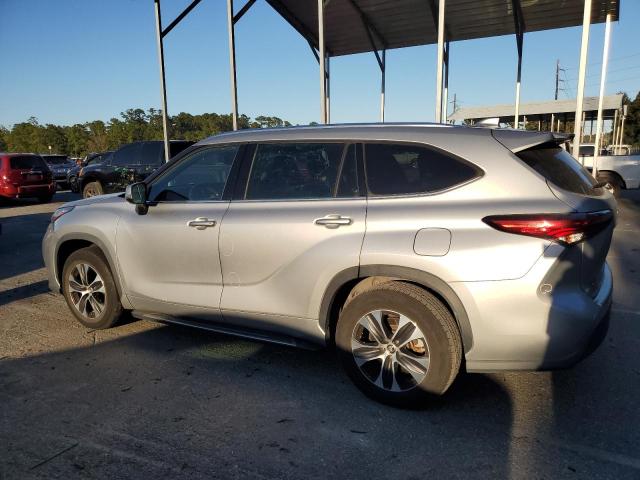 5TDGZRAH1LS509626 - 2020 TOYOTA HIGHLANDER XLE Gümüş foto 2