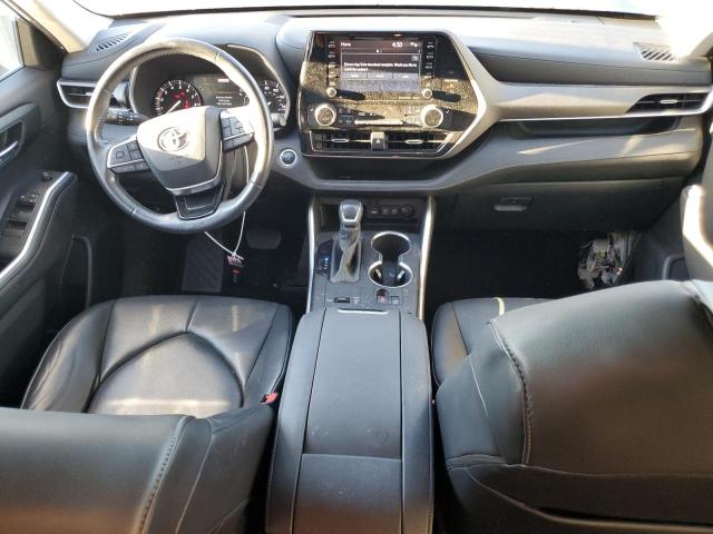 5TDGZRAH1LS509626 - 2020 TOYOTA HIGHLANDER XLE Gümüş foto 8