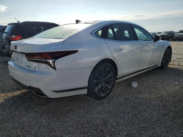 JTHC51FFXJ5001370 - 2018 LEXUS LS 500 BASE WHITE photo 3