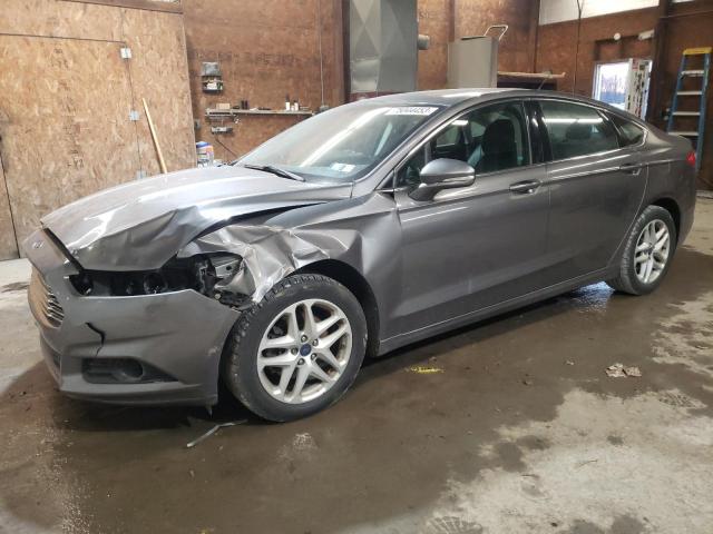 3FA6P0HD0ER382931 - 2014 FORD FUSION SE GRAY photo 1