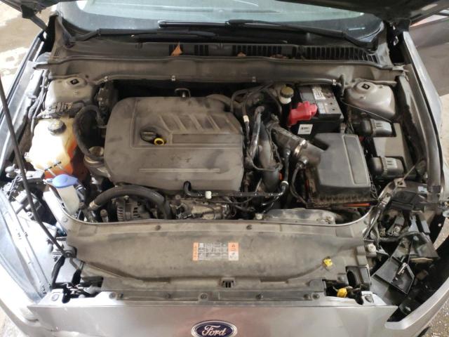 3FA6P0HD0ER382931 - 2014 FORD FUSION SE GRAY photo 11