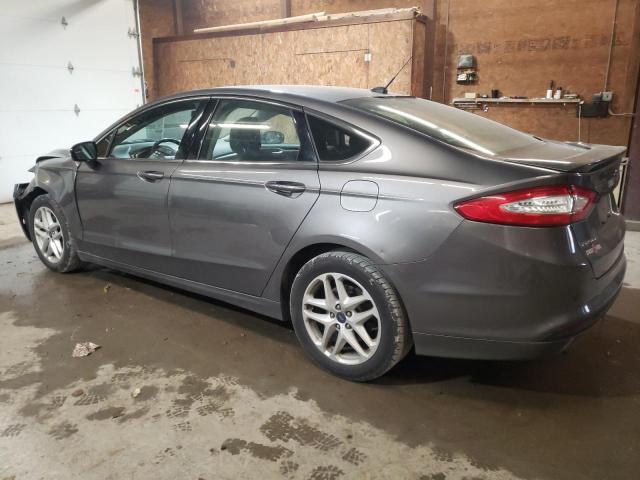 3FA6P0HD0ER382931 - 2014 FORD FUSION SE GRAY photo 2