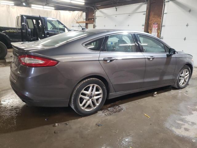 3FA6P0HD0ER382931 - 2014 FORD FUSION SE GRAY photo 3