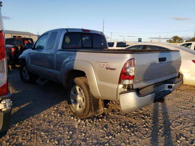 5TEUU4EN7AZ742012 - 2010 TOYOTA TACOMA ACCESS CAB ვერცხლისფერი ფოტო 2