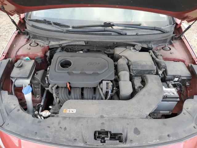 5NPE24AF8HH532914 - 2017 HYUNDAI SONATA SE RED photo 11