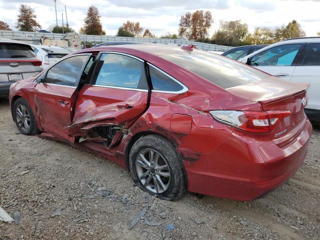 5NPE24AF8HH532914 - 2017 HYUNDAI SONATA SE RED photo 2