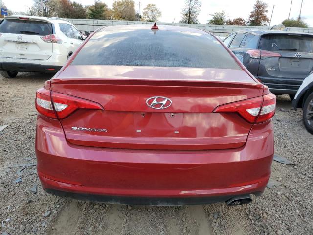 5NPE24AF8HH532914 - 2017 HYUNDAI SONATA SE RED photo 6