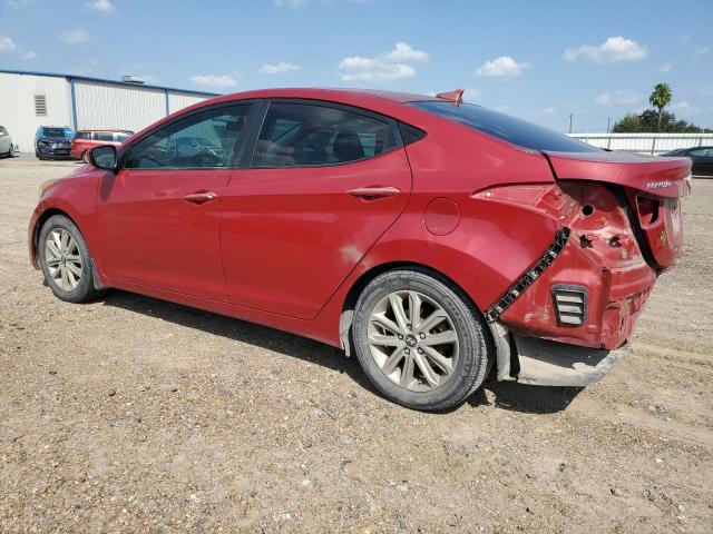 KMHDH4AE8GU532557 - 2016 HYUNDAI ELANTRA SE RED photo 2