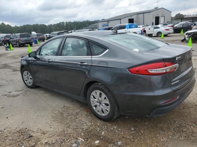 3FA6P0G7XLR103879 - 2020 FORD FUSION S GRAY photo 2