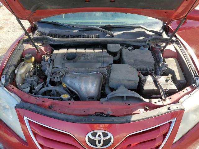 4T4BF3EK1BR216603 - 2011 TOYOTA CAMRY BASE RED photo 11