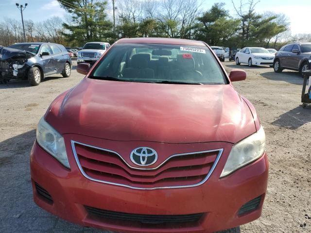4T4BF3EK1BR216603 - 2011 TOYOTA CAMRY BASE RED photo 5