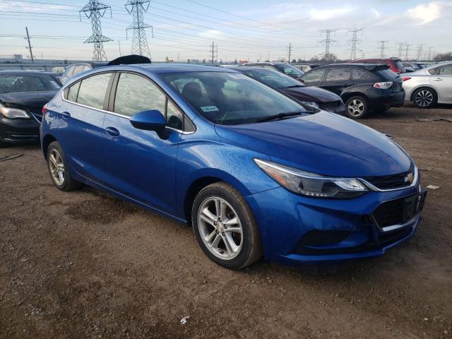 3G1BE6SM8HS544904 - 2017 CHEVROLET CRUZE LT BLUE photo 4