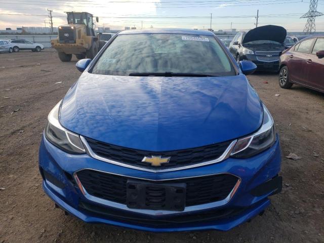 3G1BE6SM8HS544904 - 2017 CHEVROLET CRUZE LT BLUE photo 5