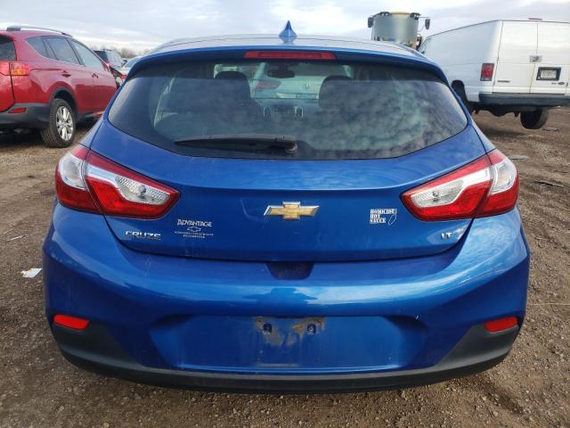 3G1BE6SM8HS544904 - 2017 CHEVROLET CRUZE LT BLUE photo 6