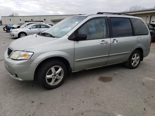 JM3LW28A630377190 - 2003 MAZDA MPV WAGON GREEN photo 1