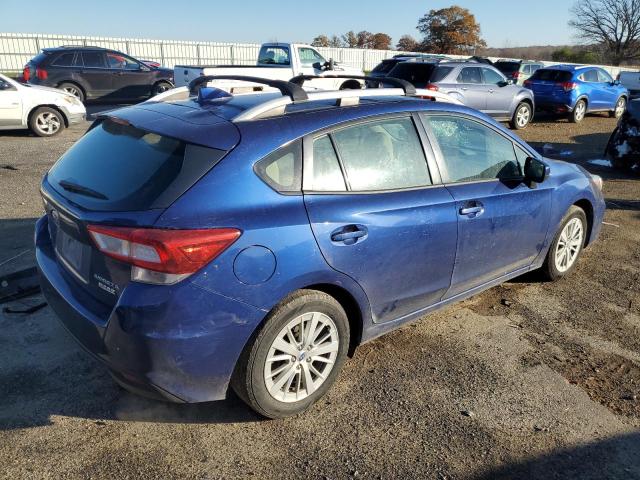 4S3GTAD61H3728723 - 2017 SUBARU IMPREZA PREMIUM PLUS BLUE photo 3