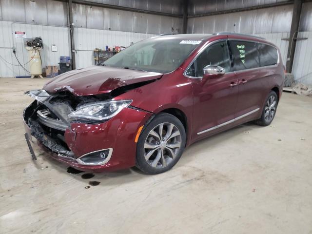 2C4RC1GG4HR644447 - 2017 CHRYSLER PACIFICA LIMITED BURGUNDY photo 1