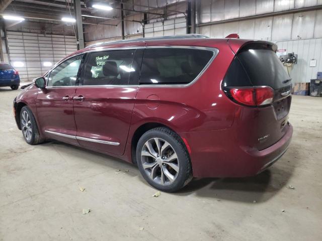 2C4RC1GG4HR644447 - 2017 CHRYSLER PACIFICA LIMITED BURGUNDY photo 2