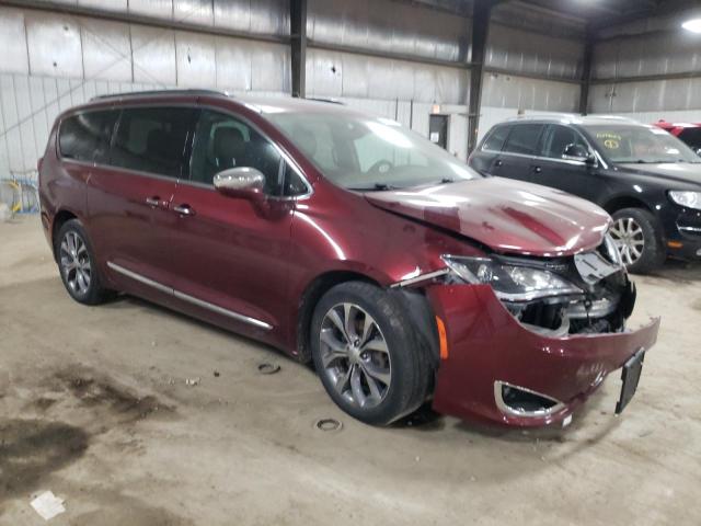 2C4RC1GG4HR644447 - 2017 CHRYSLER PACIFICA LIMITED BURGUNDY photo 4