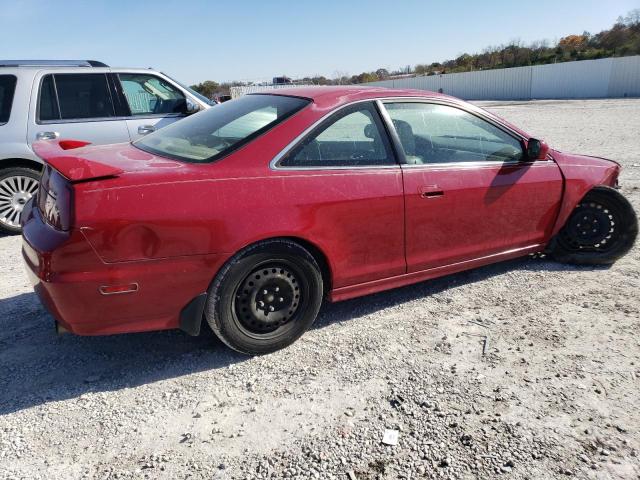 1HGCG22522A000738 - 2002 HONDA ACCORD EX RED photo 3