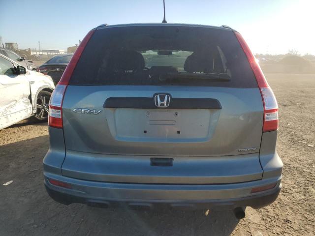 5J6RE3H48BL004195 - 2011 HONDA CR-V SE TURQUOISE photo 6