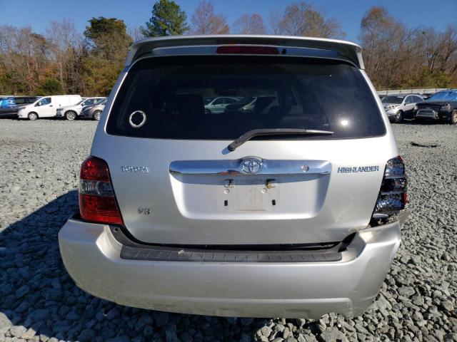 JTEDP21A870143378 - 2007 TOYOTA HIGHLANDER SPORT SILVER photo 6