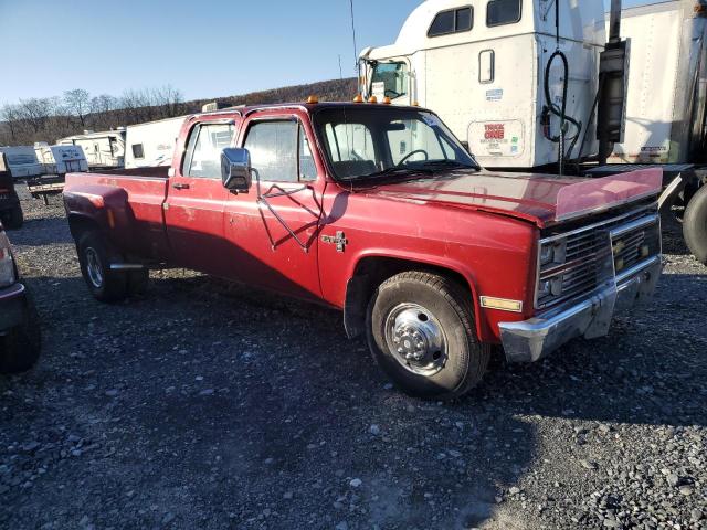 1GCHC33W7ES196252 - 1984 CHEVROLET C30 MAROON photo 4